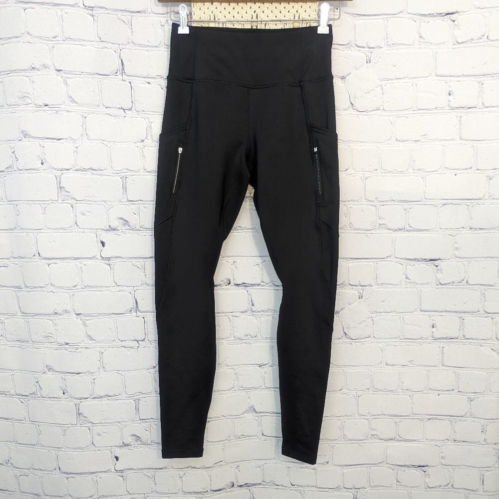 Athleta High Traverse Leggings Black Size S